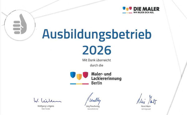 Ausbildung Maler Berlin